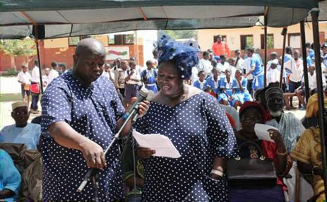 03 Headmistress Mrs. Sarjo Gassama and Idrissa Samba Sallah