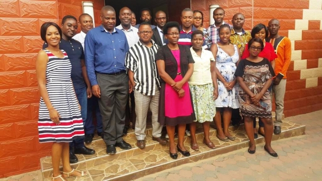 District Medical Officers, Senior Medical Superintendents, Medical Officers and Heads of Clinical Care at the GBV orientation workshop in Lilayi