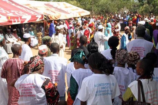 Populations de Kokoulo au lancement des JNV