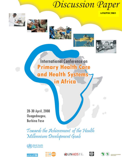 Discussion Paper - International Conference on Primary Health Care and Health Systems in Africa 