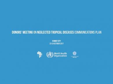 Donors’ Meeting on Neglected Tropical Diseases Communications Plan