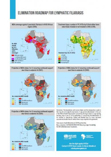 Elimination roadmap for lymphatic filariasis