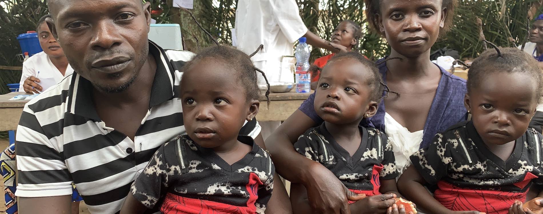 Parents rush for measles vaccine after recent outbreak kills thousands of children in the Democratic Republic of the Congo