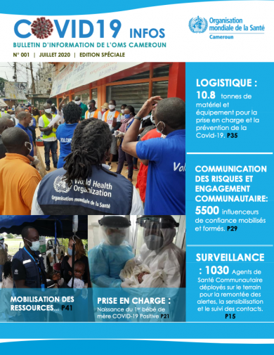Bulletin d’information de l’OMS Cameroun - N° 001 | Juillet 2020 | Edition spéciale