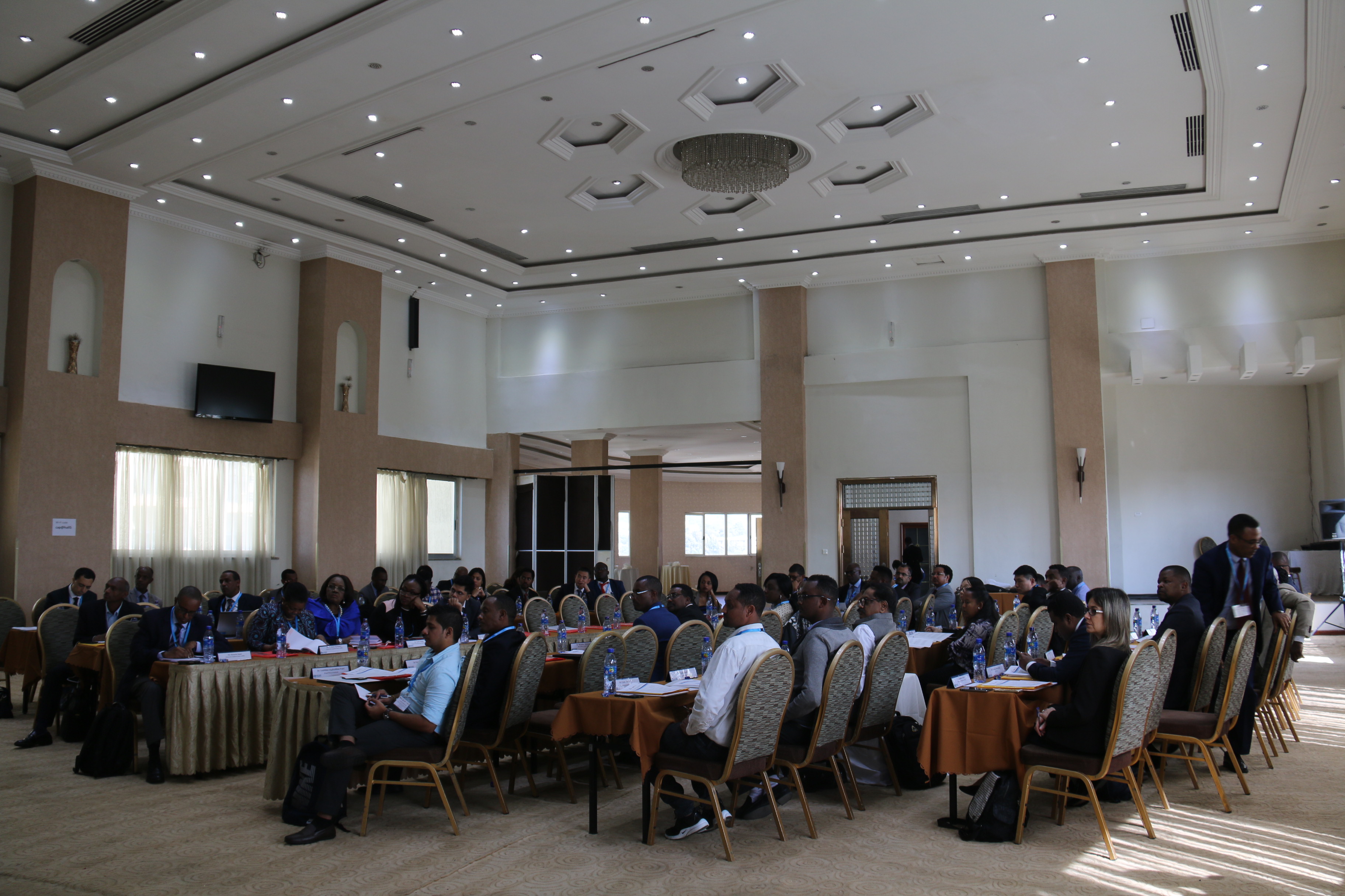 Participants attending the training workshop