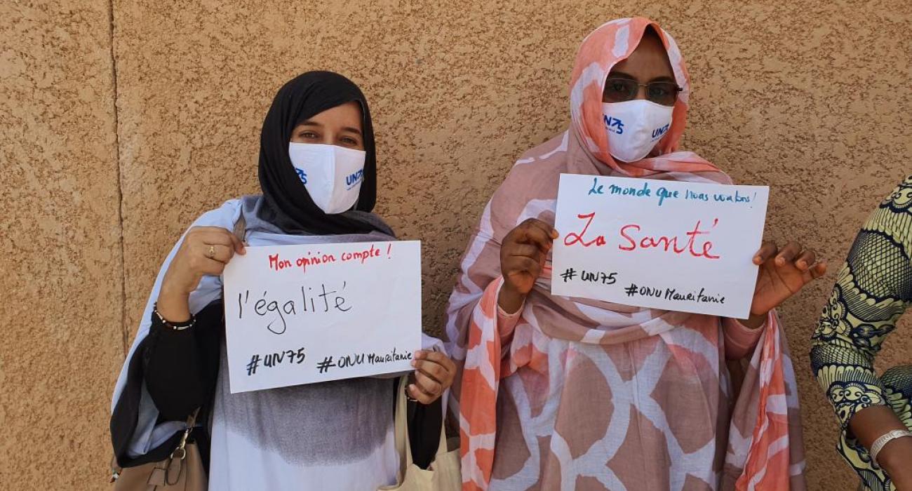 Deux étudiantes maliennes réfugiées en Mauritanie