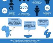 who ethiopia - nutrition infographics