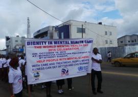 Parade on the Mental Health Day