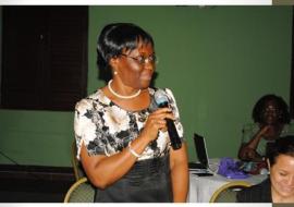 Cross River State Commissioner for Health, Professor Angela Oyo-Ita at the Southern Zone Review Meeting