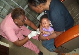 Vaccination at Power Holding Company Staff clinic