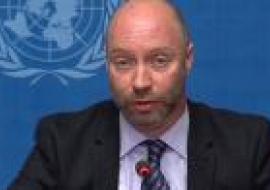 WHO Spokesperson, Glenn Thomas