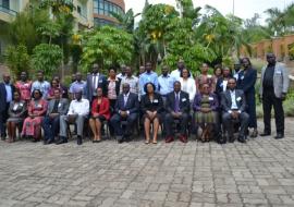 Participants of malaria surveillance Workshop, Kigali