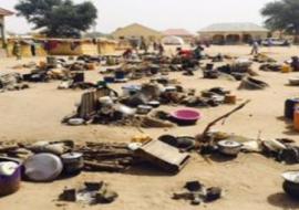 Open communal kitchens at Konduga IDP Camp WHO