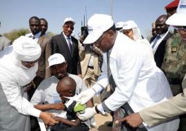 Lancement campagne Men A 2011 par le Chef de l'Etat SEM Idriss Deby Itno