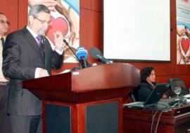 Presidente da Republica de Cabo Verde, Dr. Jorge Carlos Fonseca, Preside o acto solene de abertura do Fórum Nacional da Saúde