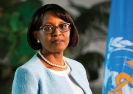 Dr. Matshidiso Moeti, head of the World Health Organization's Regional Office for Africa