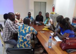 Photo du groupe des participants à l’atelier de Fada N’Gourma