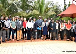 Experts from different sectors of government and development partners that attended the meeting