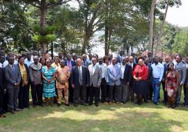 Delegates from the five countries- Burundi, DRC, Kenya, Rwanda, South Sudan, Tanzania & Uganda. Development partners are also present at the meeting