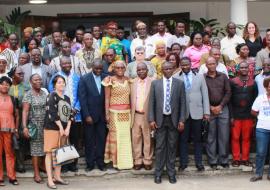 Group photo of participants at the 10th Annual National Health Conference in Monrovia