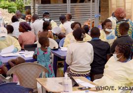 Ebola vaccination in Vighole, 31 May 2019 