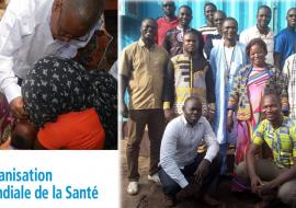 L’Organisation Mondiale de la Santé réaffirme son engagement à assurer un appui continu à la République centrafricaine pour une riposte efficace à l’épidémie de poliomyélite en cours.