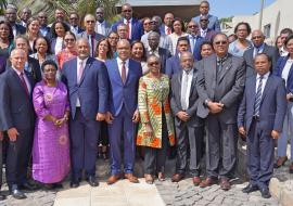 Participants of the Seventh African SIDS Health Ministers Meeting