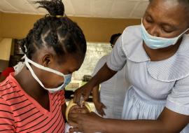 Sierra Leone reversing immunization decline in wake of COVID-19