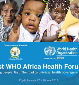 1st WHO Africa Health Forum