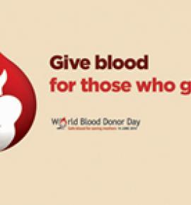 World Blood Donor Day 2014