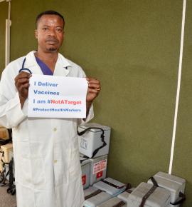 Health workers are #NotATarget