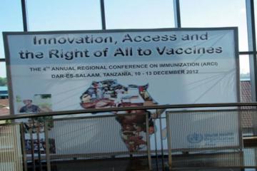 The theme of the 4th ARCI: Innovation, Access and Right for all to vaccines