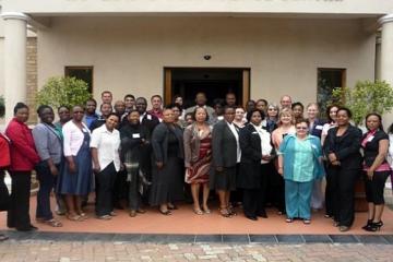 EPI, Cold Chain, Depot Managers and WHO participants at the Effective Vaccine Management training