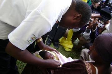 Rotavirus Vaccine by the Permanent Secretary Ministry of Health