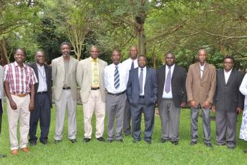 Participants at the climate change vulnerability and adaptation assessment workshop in Lusaka