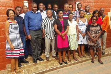 District Medical Officers, Senior Medical Superintendents, Medical Officers and Heads of Clinical Care at the GBV orientation workshop in Lilayi