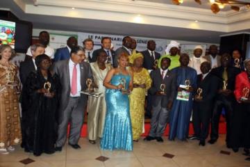 Photo de famille des « JAMBAR de la lutte contre le paludisme ».