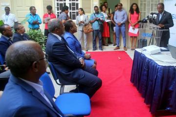 Alocução do Primeiro Ministro de Cabo Verde durante a cerimônia de Inauguração do Centro Emergências de Saúde, no quadro do Projeto Zika - OMS e BAD