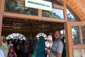 Caregivers with eligible children at immunization unit of health facility in Kaduna State/WHO Nigeria