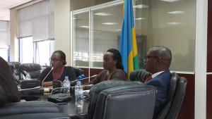 Minister of Health, Dr Diane Gashumba in Press Conference 