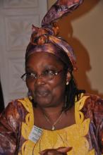 Hon Minister of Health, Dr. Bernice Dahn