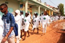 Partners on parade to kick start the commemoration of WMHD 2016