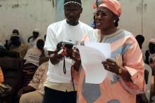 04 Hon. Minister, Fatou Lamin Faye making her statement