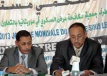 02 Le Dr. Ould Ahmedou lisant le message du Directeur Regional