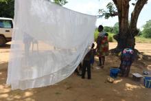 Before the first use of the net, it is hung in a shady place for several hours before they are finally used indoors to prevent any possible reactions to the insecticides.