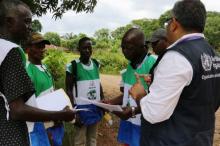 This year, the bed net distribution was carried out simultaneously with the first of two yearly Maternal and Child Health Week campaigns during which teams of health workers and community volunteers deliver integrated health services to mothers and children less than five years of age such as vaccinations, deworming tablets and Vitamin A supplements. The teams are supervised by checks to ensure quality coverage. Errors or challenges identified during such supervision are corrected through on the job mentors