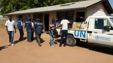 Supplies delivered to support the response in Yirol