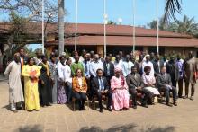 Group photo of partners after during the launching ceremony