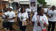 Health walk to create awareness