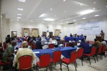 A cross section of participants at the validation event